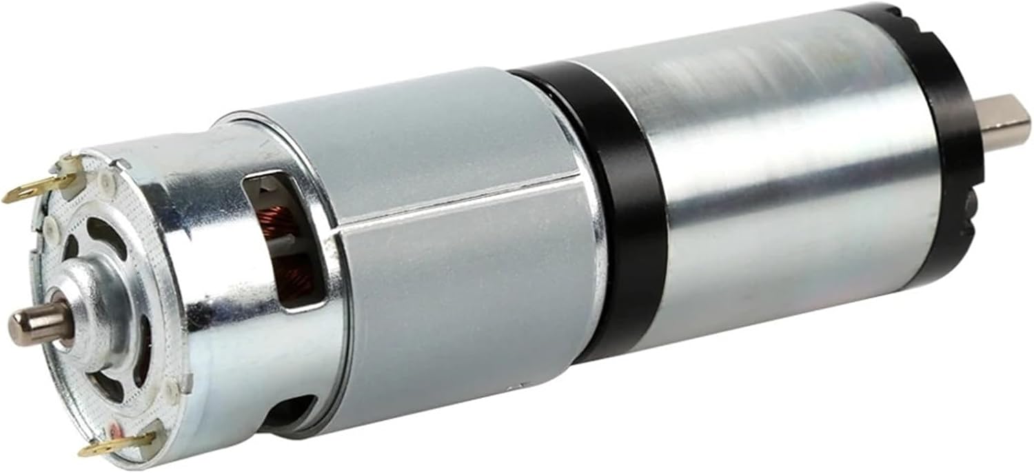 CHP-42GP-775 Permanent Magnet Planetary DC Gear Motor 12v24v Large Torsion Driven Reduction(Package B,24V i13 630rpm)