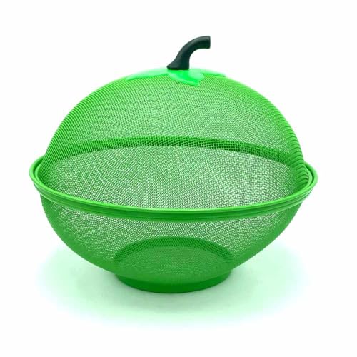 FACILITYS - Panier à fruit anti moucheron - Cloche protège fruit en mailles métalliques