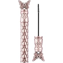 Waterproof Mascara for Short/Lower Eyelashes - Precision Mini Brush Curl Holding Technology Extending & Voluminous Black Lump Free & Smudgeproof Waterproof Mascara - 1 Piece