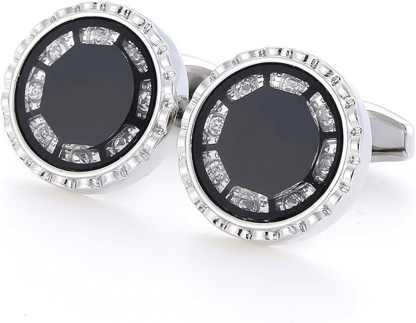 Round Built-in French Dress Shirt Cuff Button Cuff Button Shirt Accessories