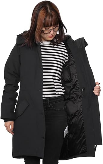 Amazon | [カナダグース] ダウンジャケット レディース ブラック