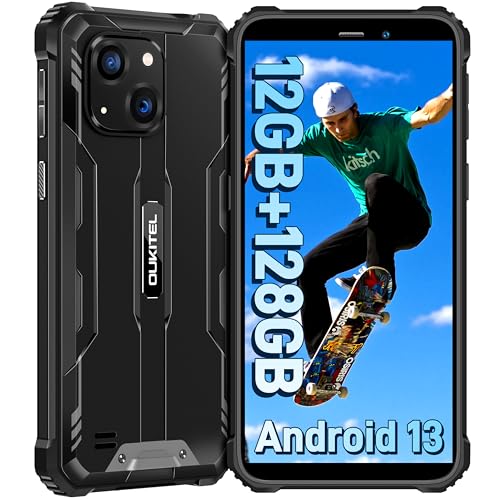 Amazon | OUKITEL WP32 タフネススマホ simフリー 12GB RAM 128GB ROM