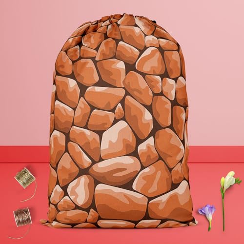 Image of ArtzFolio Abstract Decor | Reusable Sack Bag | Bag for Gym, Storage, Vegetable & Travel
