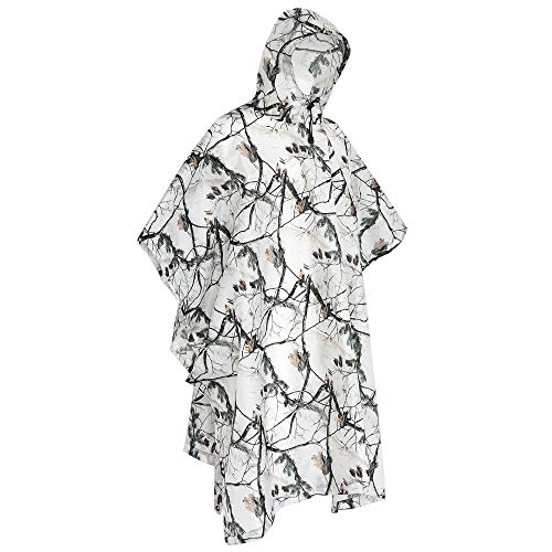 Festnight Homens Mulheres Capa de Chuva Multifuncional Impermeável Impermeável Poncho Impermeável pa