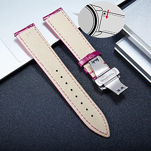 Bracelet de montre en cuir vintage rétro interchangeable et sangle de remplacement - 2
