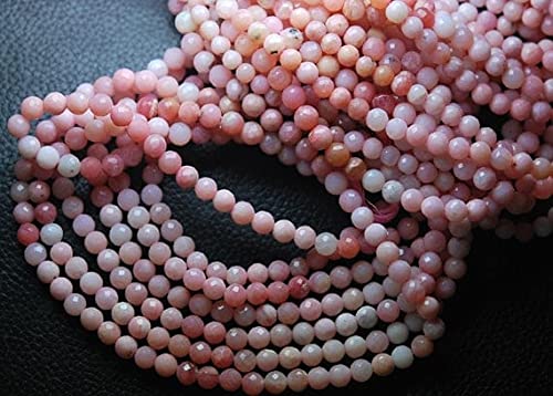 Opale rose 13 inch strand perles facettées rondelles pour créer un cadeau personnalisé unique