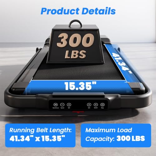 Lacuffy Compact Foldable Walking Pad with 9% Incline Treadmill by Lacuffy - Used condition - Image 6