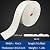 COUKIU Flexible Wall Base Moulding Trim, Peel and Stick Rubber Baseboard Molding, 4 Inch x 16.4 Feet Vinyl Wall Base Cove Base (Milky White)