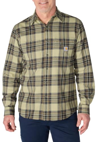 Image of Carhartt Men's Hamilton Relaxed Ls Plaid Shirt