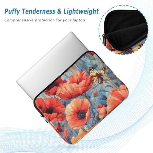 Funda para portátil 13-14 pulgadas con diseño vintage y tela resistente al agua miniatura 5