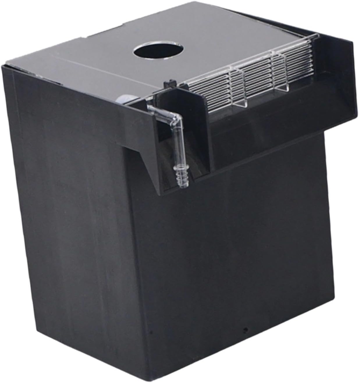 Aquarium Breeder Box Hatchery Easy to Install Separator Betta Hatching Fishes Fish Breeding Box Fish, Black