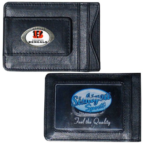 Image of NFL Leather Money Clip Cardholder