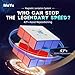 Moyu Super WeiLong 2023 Ball Core UV Coated Magnetic Speed Cube 3x3 Puzzle Cube Stickerless MagLev Master Cube (20-Magnet MagLev Ball-core UV Coated)