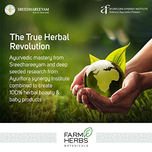 Farmherbs 100% Herbal Kajal Pencil for Baby - Certified Lead-free, Irritation-free, Natural Olive with Marigold, Waterproof, Preservative-free with Advanced Technology from... - Image 4