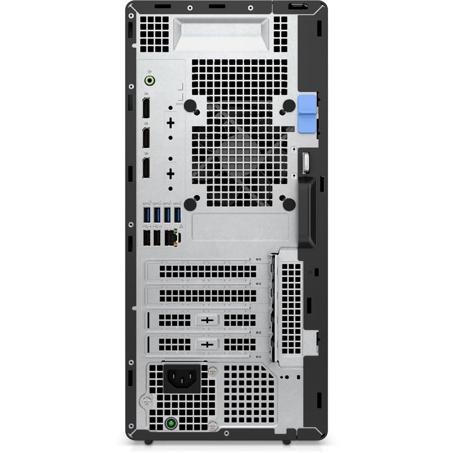 Image of Dell OptiPlex 7000 7010 Desktop Computer - Intel Core i5 13th Gen i5-13500 Tetradeca-core (14 Core) 2.50 GHz - 8 GB RAM DDR4 SDRAM - 256 GB M.2 PCI Express NVMe SSD - Tower - Black