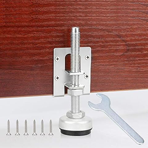 Tahikem 4 Pack Heavy Duty Leveling Feet, Furniture Leg Adjustable Load Levelers Foot, Furniture Leveler Leg, Leveling Height for Workbench Cabinet Pool Table Bench Machine Cabinet Refrigerator Feet Cover