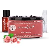 Aromahpure Dashboard Car Perfume with 50ml Floral Miniature Fragrance Oil Rose Romance - Rose Fra...