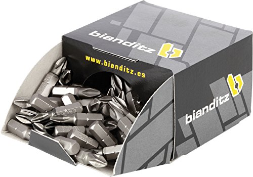 Bianditz - Juego puntas extra ph-2x25mm 1/4"(100u)