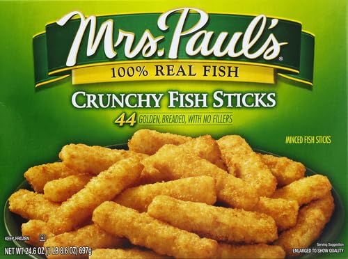 Mrs. Paul'S Crunchy Breaded Fish Sticks, Made With 100% Real Fish, Frozen thumb #1