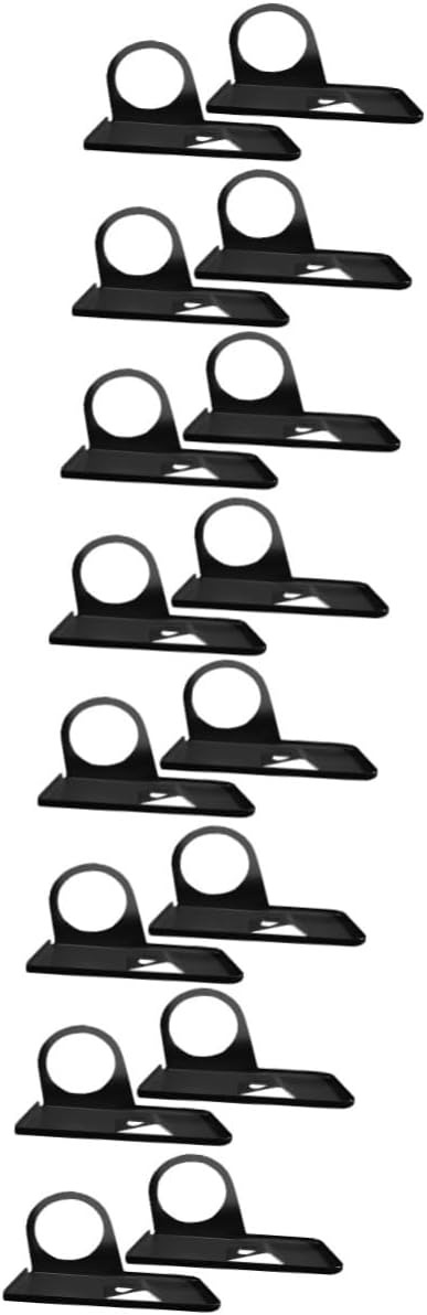 DOITOOL 16pcs Angle Stand Base Holder for Woodworking Tools Support Bracket Dirtproof Cover for Cutting Machines Stable Design for Efficient Work