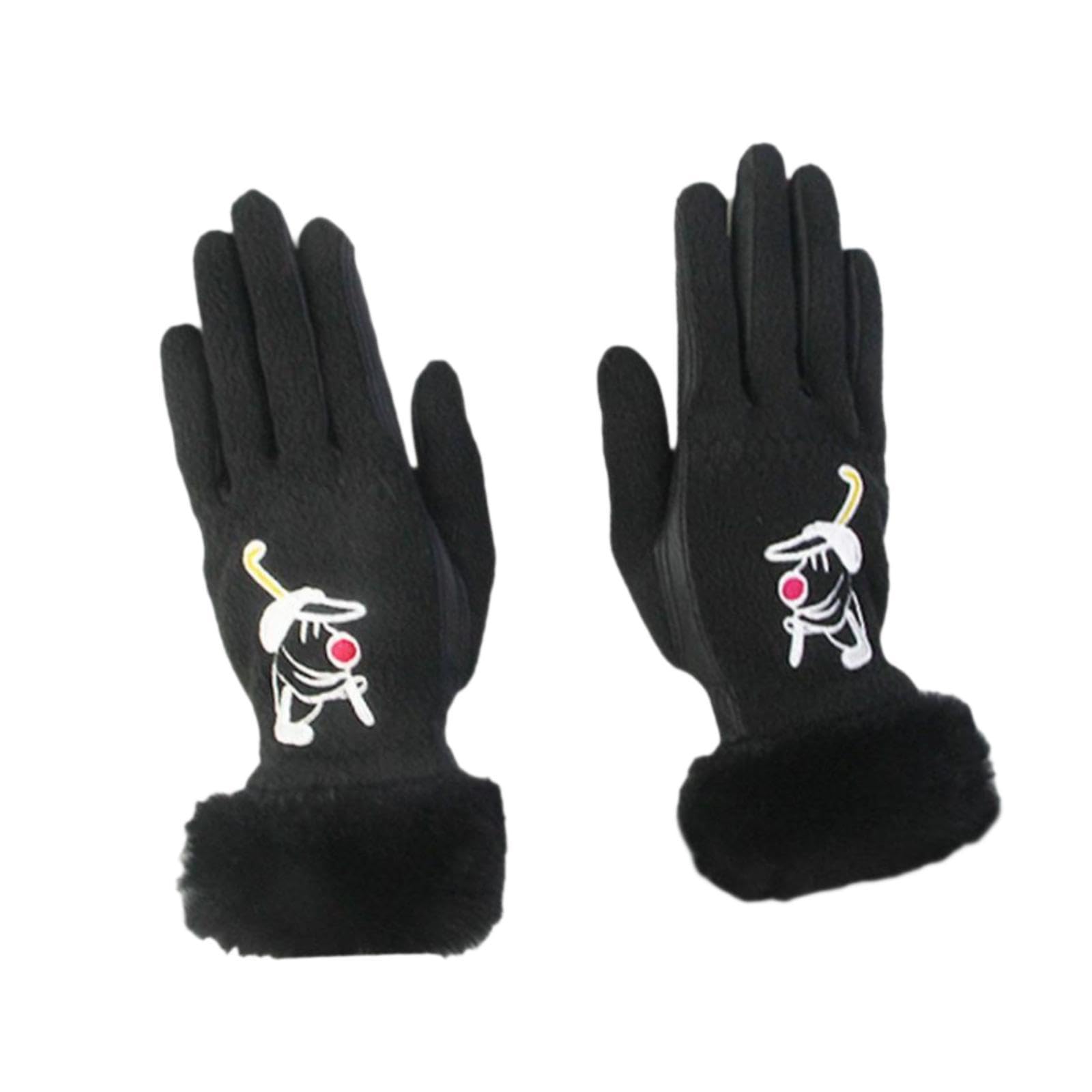 1 Paar Damen Golfhandschuhe, Winterhandschuhe, Outdoor Snowboardhandschuhe