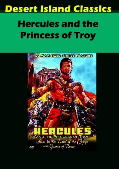 Cine clásico en DVD Hercules and The Princess of Troy importación de Estados Unidos