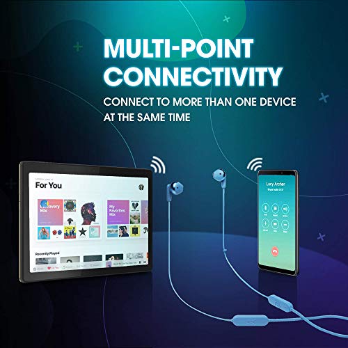 Image of (Refurbished) JBL Tune 215BT Wireless Bluetooth In Ear Headphone with Mic (Blue)