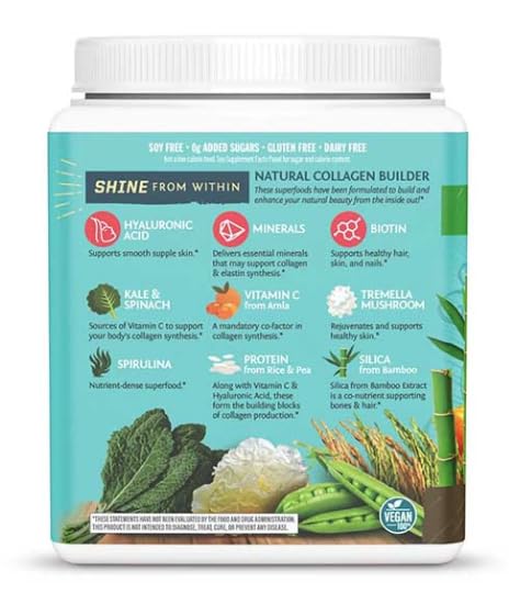 Collagène Warrior Protein Warrior à base de plantes, caramel salé 500 g