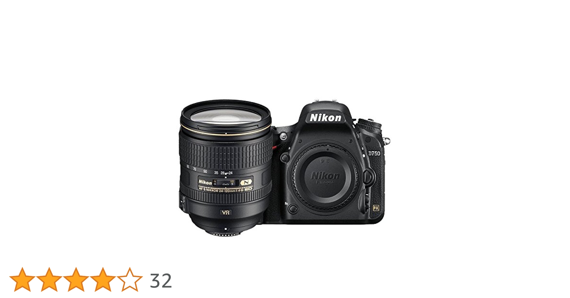 Buy Nikon D750 Digital SLR Camera + 24-120mm 4G VR Kit Online at