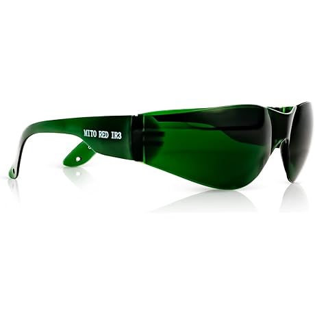 Mito Red Light Glasses: Eye Protection and Enhanced LED Red Light Therapy