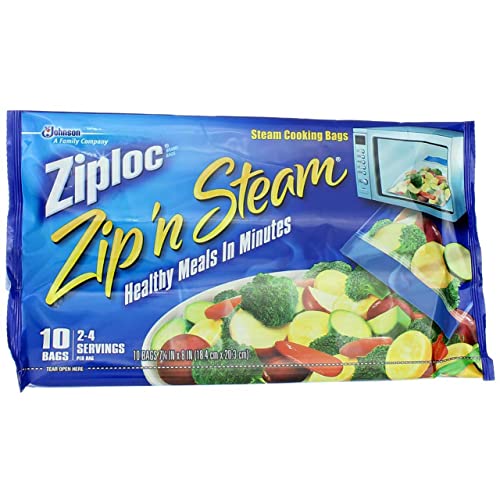 ZIPLOC Zip N STEAM Bag-Medium (Pack of 2) image 5