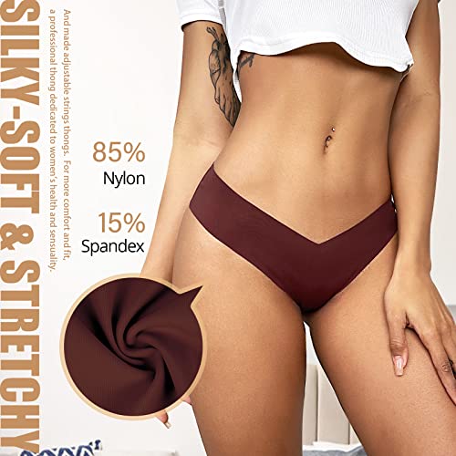 Cheeky Underwear for Women, Womens Underwear Seamless,Soft Bikinis Panties for Young Ladies 5 Pack2