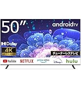 Amazon | ASTEX チューナーレスTV 50インチ 4K Android TV搭載 