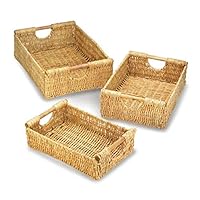 Algopix Similar Product 16 - Accent Plus Maize Nesting Basket Set