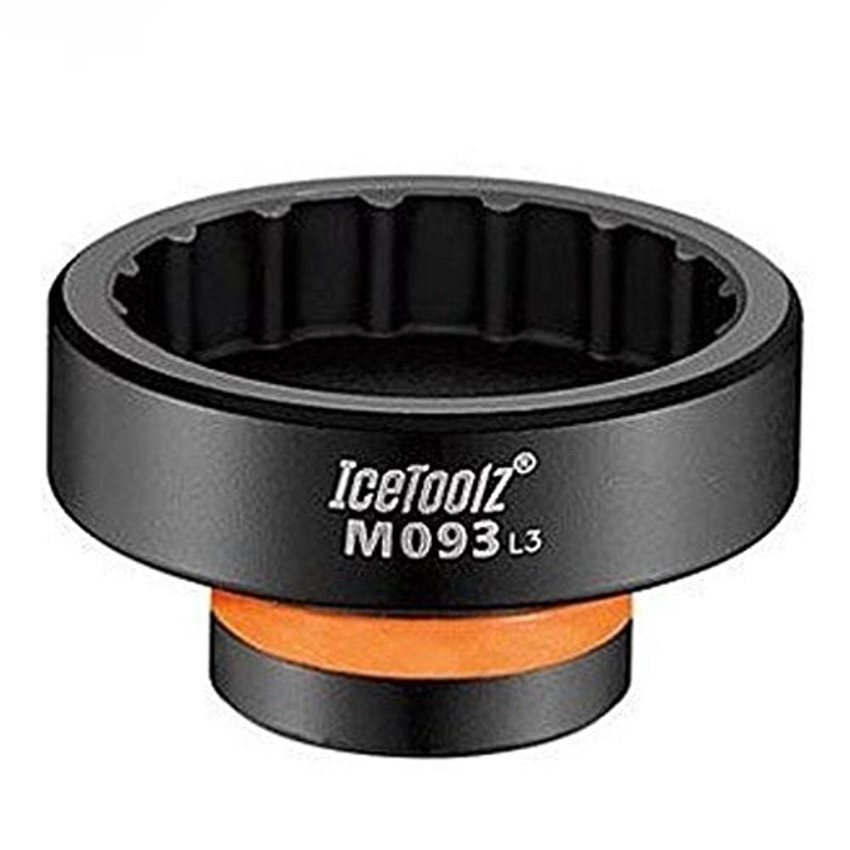 IceToolzBB Bottom Bracket Installation Tool | Campagnolo Ultra-torque, ShimanoHollowtech II, Truvativ Howitzer Compatible BB (Bracket Wrench M093 – 41mm 16-Tooth)