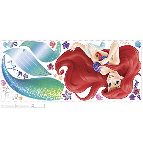 Roommates Rmk2360Gm The Little Mermaid Ariel Peel And Stick Giant Wall Decals #TOP2