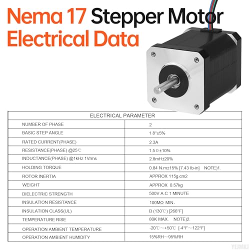 Moteur pas à pas Nema 17 puissant pour vos projets de robotique - 3