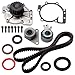 ECCPP Timing Belt Water Pump Kit Fits for 1998-2010 Volvo C70 S40 S60 S70(To Engine Code:3188688)S80 V40 V70 XC70 XC90 1.9L 2.3L 2.4L 2.5L 3.2L To Engine Code:3188688