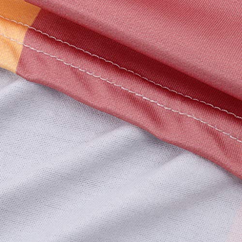 Robe longue à rayures ample col V | Solution fraîcheur sans manches