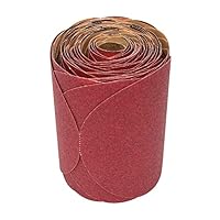 3M 01116 Stikit Schleifscheibe, rot, 15,2 cm, P80D Körnung