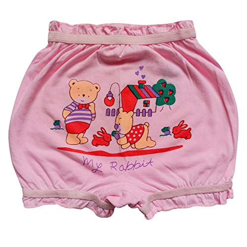 INTERPAL Girl's Cotton Bloomers (Pack of 6) offers donot miss