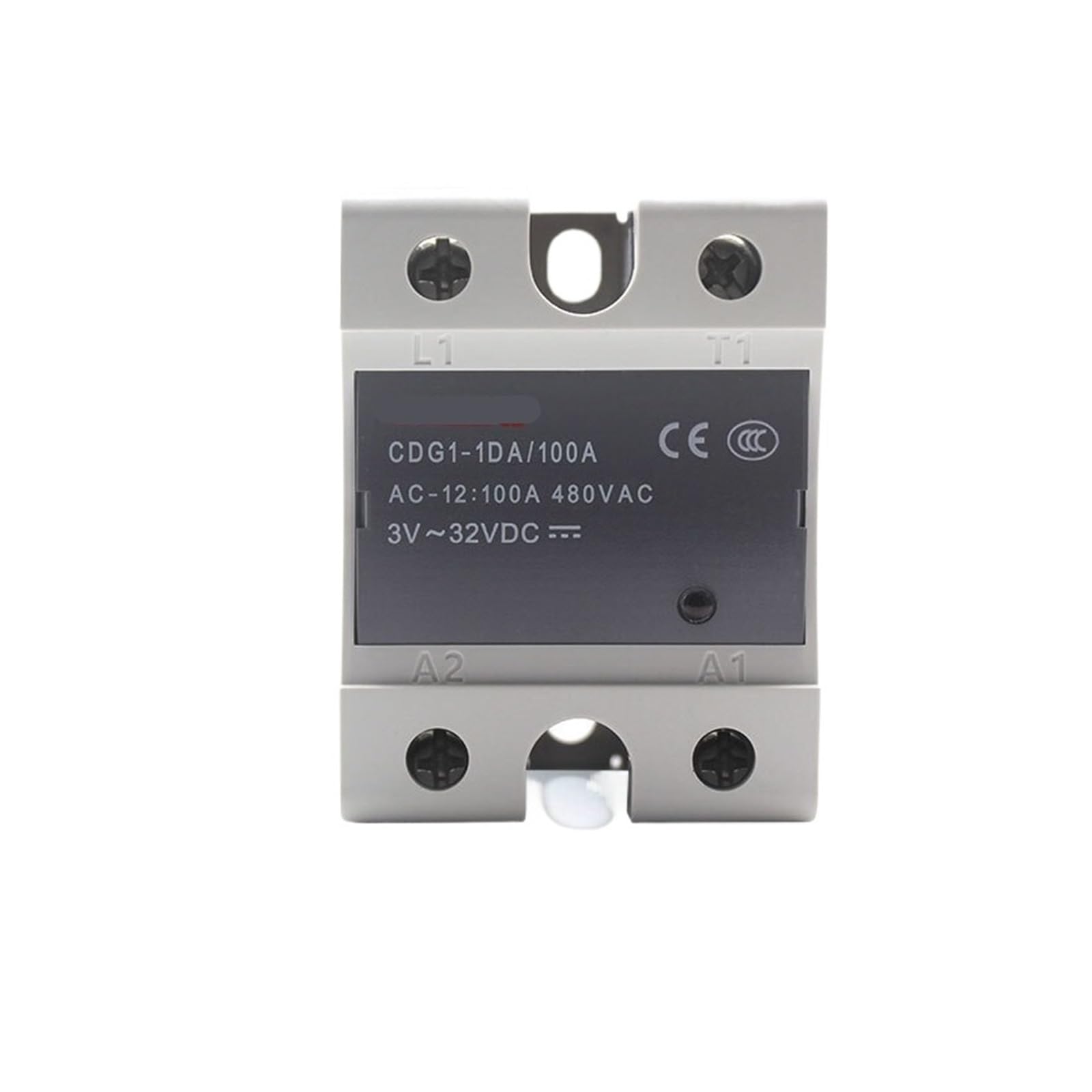 Relé de estado sólido SSR CDG1-1DA de 100A elimina ruidos e interferencias de CC CA 5