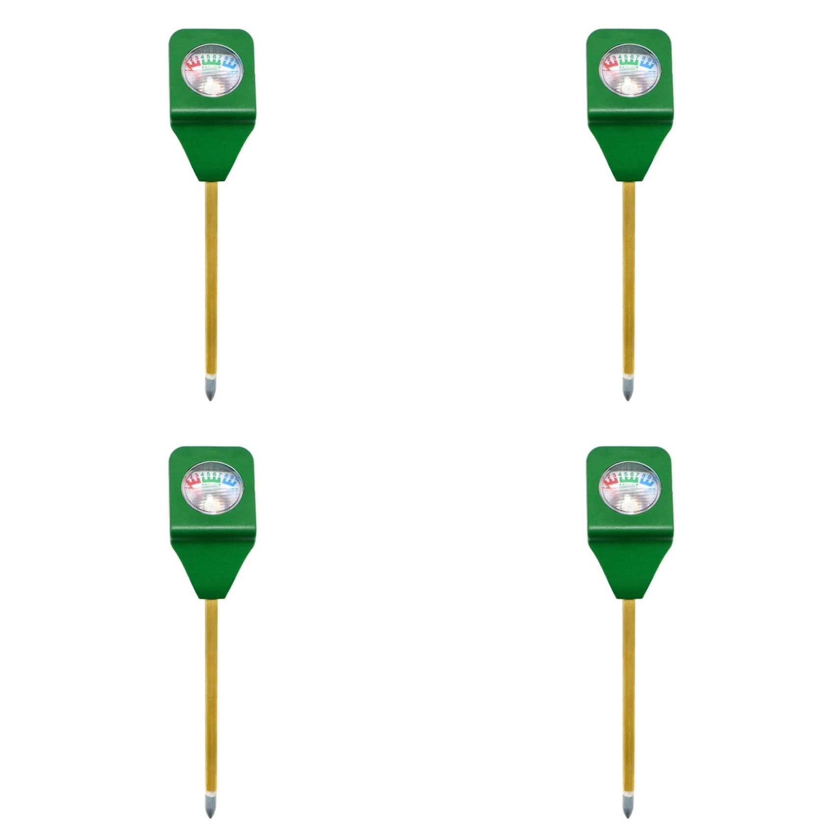Jnchdghwa Photo Color 4X Mini Soil Moisture Meter Moisture Tester Soil Meter Plant Soil Kit Moist Tester Testing Instrument
