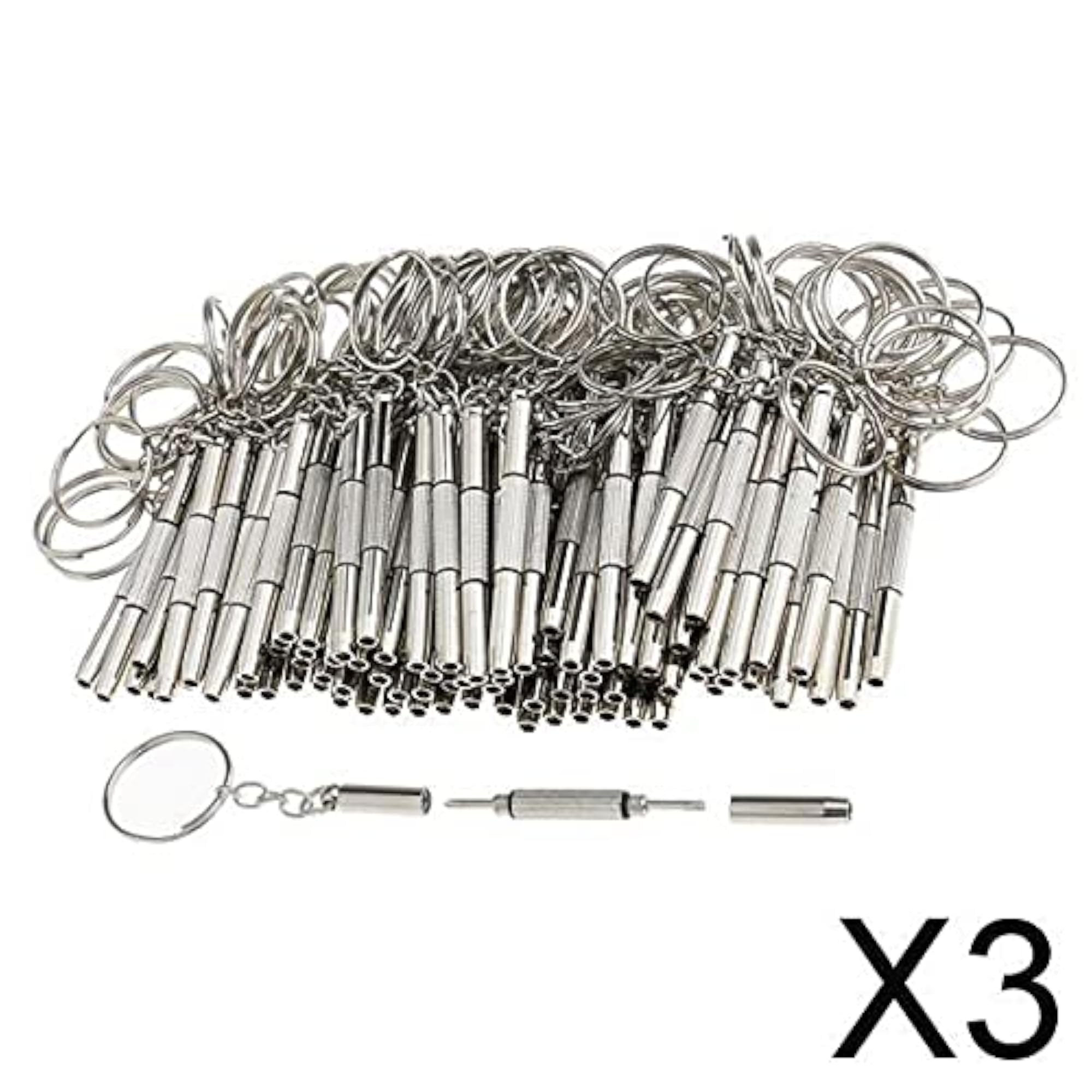 3x100 Pieces Eyeglasses Screwdriver Repair Kit