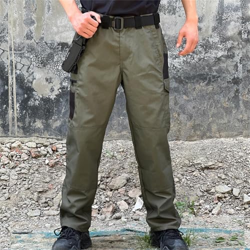 Cargo Work Pants Men's Casual Cargo Pants Cotton Drawstring Lightweight Breathable for Athletic Jogger Sweatpants3