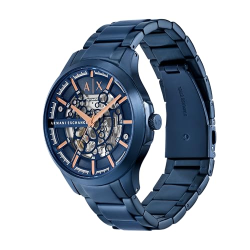 Image of Armani Exchange A|X Automatic Watches for Men, Stainless Steel Watch
