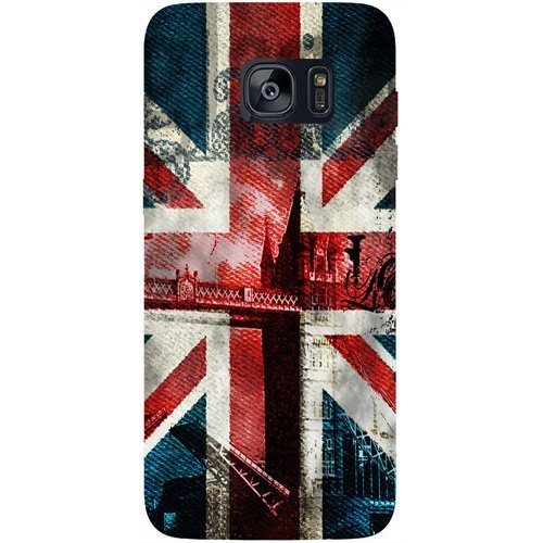 Casotec London Flag Wallpaper Design Hard Back Case Cover for Samsung Galaxy S7 Edge (B01DJ9WWQS) Amazon Price History, Amazon Price Tracker