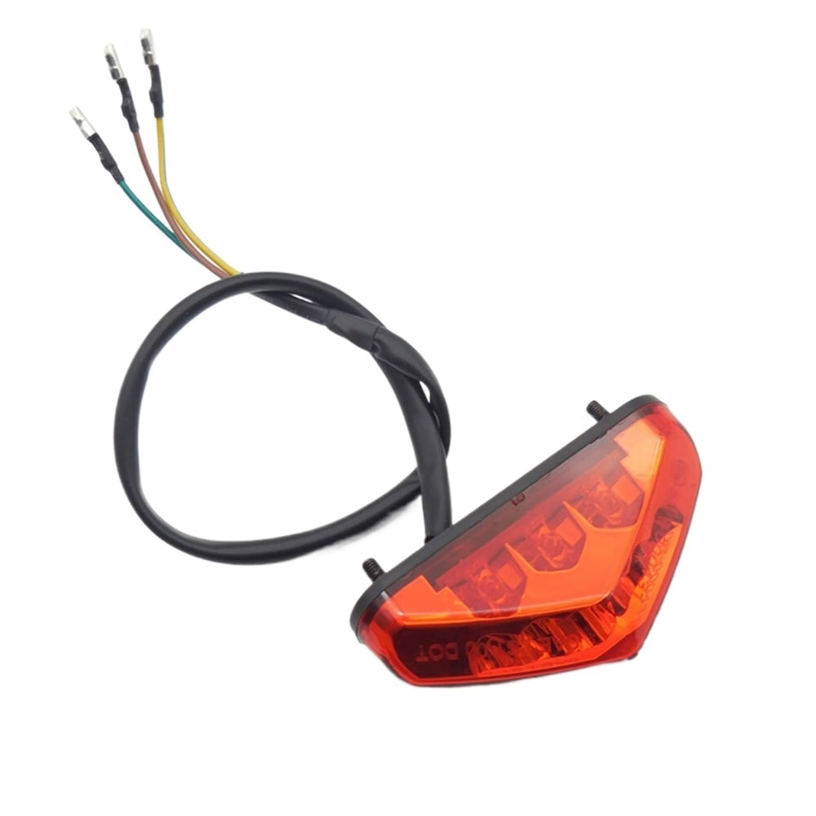 tylne światło hamowania Pasuje Do Motor Terenowy ATV Chopper Skuter Cruiser Tablica Rejestracyjna Tylne Światło Tylne Tablicy Rejestracyjnej 12V Tylne Światło Hamowania światło do motocykla