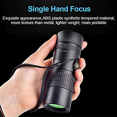 Xiaomu Telescópio Monocular Com Zoom Supertelefoto, 4k 10-300x40mm Hd Dual Focus Monóculo à Prova De