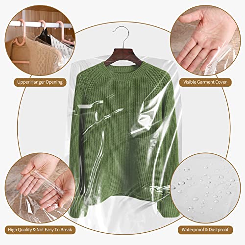 MTOATOUY-20-Pack-Dry-Cleaner-Bags-Plastic-Clear-Bags-Transparent-Clothing-Dust-Cover-Dustproof-Hanging-Garment-Bags236-x-354-In